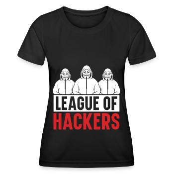 Programmer Coder Software Developer - Women's Functional T-Shirt - black - Front - AI Model Female 172 light (172cm)