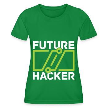 Programmer Coder Software Developer - Women's Functional T-Shirt - kelly green - Front - AI Model Female 172 dark (172cm)