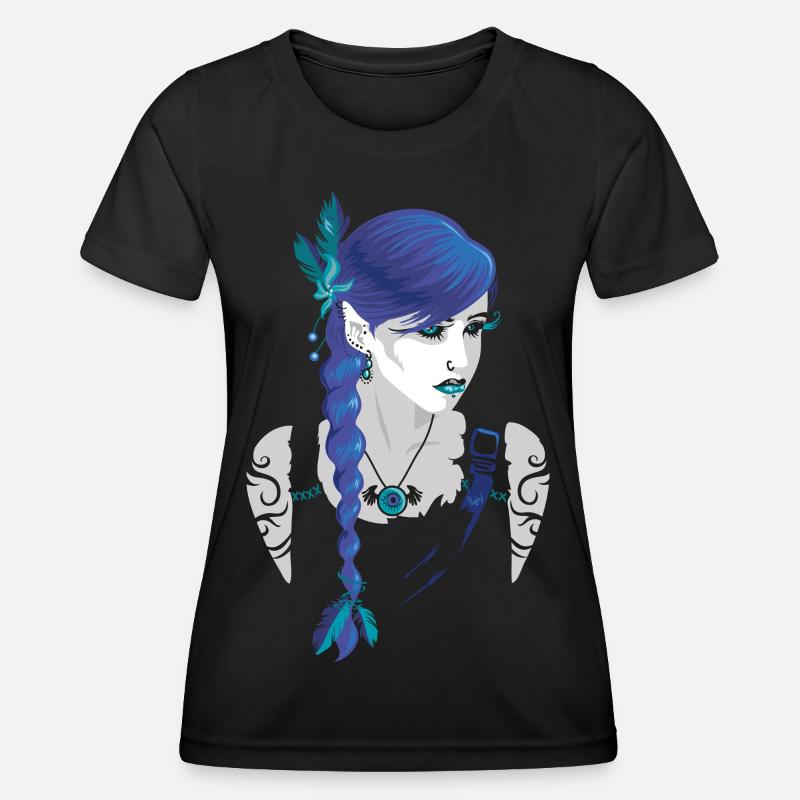 Dark elve - Women's Functional T-Shirt - black