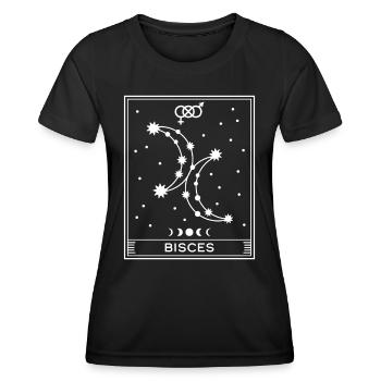 Bisces - Women's Functional T-Shirt - black - Front - AI Model Female 172 light (172cm)