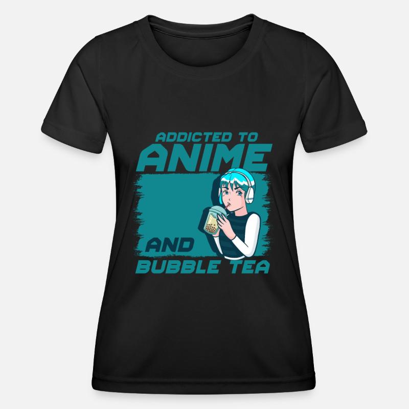 anime - Women's Functional T-Shirt - black