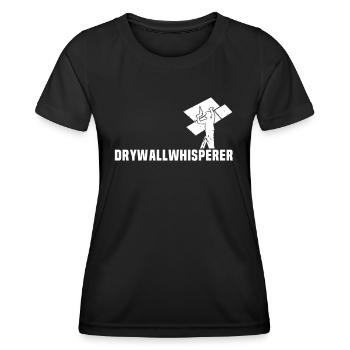 Drywall - Women's Functional T-Shirt - black - Front - AI Model Female 172 light (172cm)