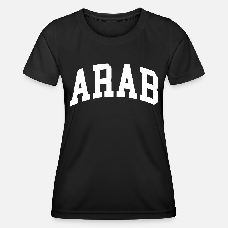 Arab - Women's Functional T-Shirt - black