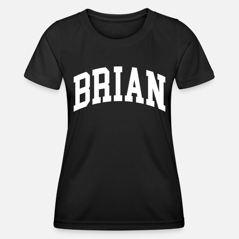 Brian - Women's Functional T-Shirt - black