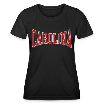 Caroline - T-shirt sport Femme - noir - Devant - AI Model Female 172 light (172cm)
