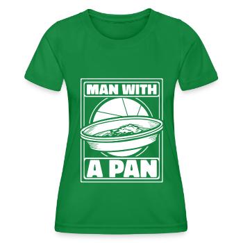 Prospecteur - T-shirt sport Femme - vert - Devant - AI Model Female 172 dark (172cm)