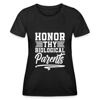 Biologie Biologe Kinder Biologie - Frauen Funktions-T-Shirt - Schwarz - Vorne - AI Model Female 172 light (172cm)