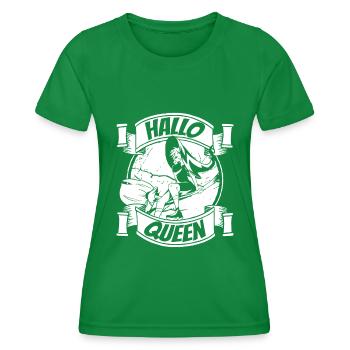 Halloween - T-shirt sport Femme - vert - Devant - AI Model Female 172 dark (172cm)
