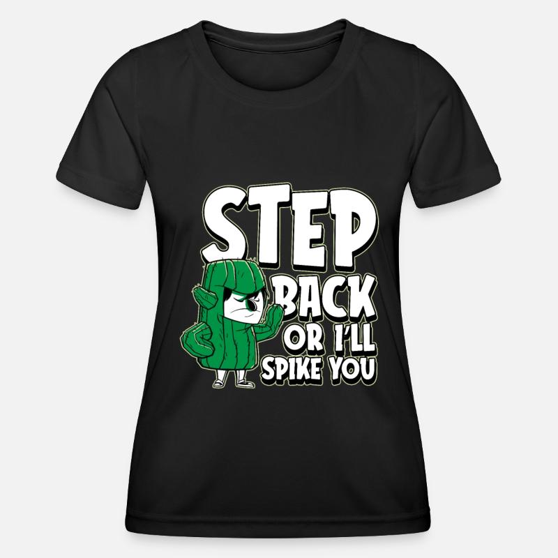Cactus Garden Cactus - Women's Functional T-Shirt - black