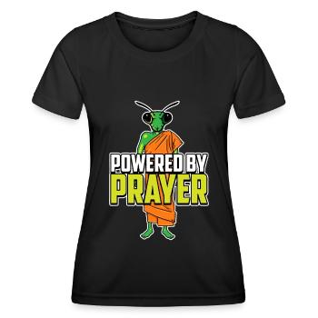 Kung Fu praying mantis - Women's Functional T-Shirt - black - Front - AI Model Female 172 light (172cm)