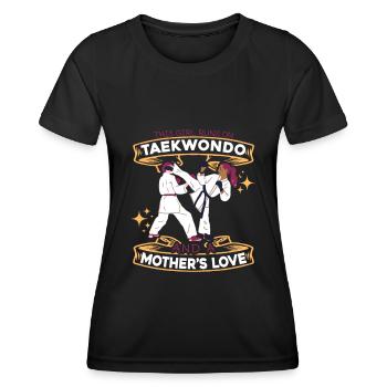 Taekwondo Daughter - Women's Functional T-Shirt - black - Front - AI Model Female 172 light (172cm)
