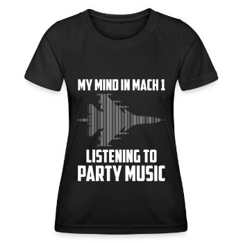 Sound Engineer Sound Engineer Humor Sound Engineer - Women's Functional T-Shirt - black - Front - AI Model Female 172 light (172cm)
