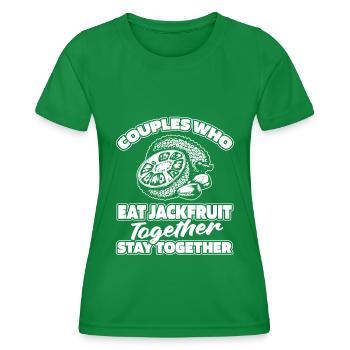 Jackfruit Pair - Women's Functional T-Shirt - kelly green - Front - AI Model Female 172 dark (172cm)