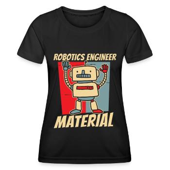 Robotics Ai Robot - Women's Functional T-Shirt - black - Front - AI Model Female 172 light (172cm)
