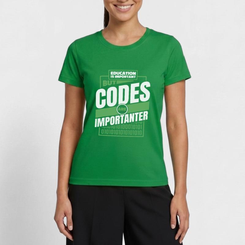 Developer Coder Programmer Funny Women's Functional T-Shirt