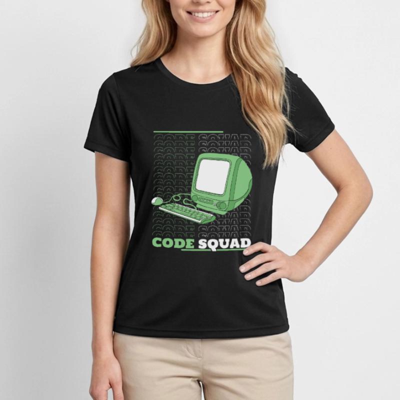 Developer Coder Programmer Calculator Women's Functional T-Shirt