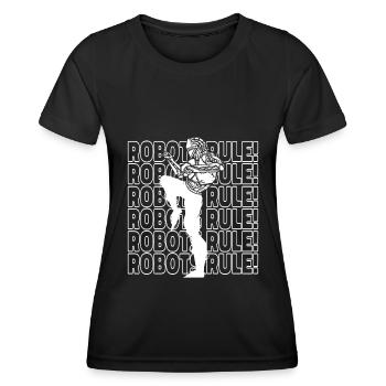 Robotique Ai Robot - T-shirt sport Femme - noir - Devant - AI Model Female 172 light (172cm)