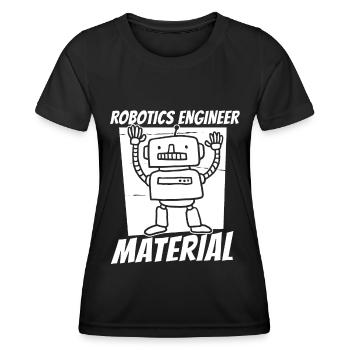 Robotique Ai Robot - T-shirt sport Femme - noir - Devant - AI Model Female 172 light (172cm)