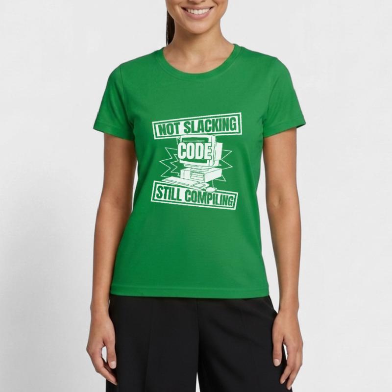 Developer Coder Programmer Computer T-shirt sport Femme