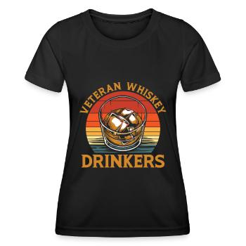 Whisky Whiskey - T-shirt sport Femme - noir - Devant - AI Model Female 172 light (172cm)
