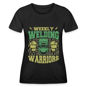 Welder Locksmith Witty - Women's Functional T-Shirt - black - Front - AI Model Female 172 light (172cm)