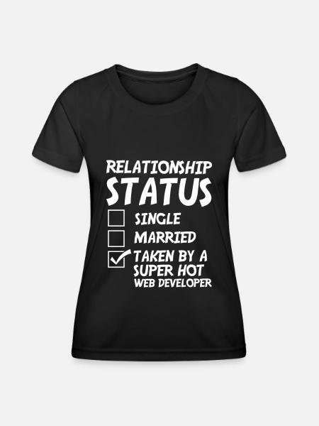 Web Entwickler Webdeveloper Witzig - Frauen Funktions-T-Shirt - Schwarz