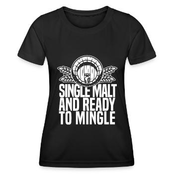 Whisky Whiskey - T-shirt sport Femme - noir - Devant - AI Model Female 172 light (172cm)