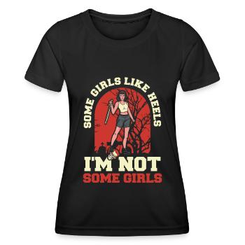 Zombie Halloween Girl - Women's Functional T-Shirt - black - Front - AI Model Female 172 light (172cm)