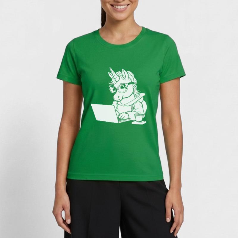 Entwickler Coder Programmierer Kaffee Frauen Funktions-T-Shirt