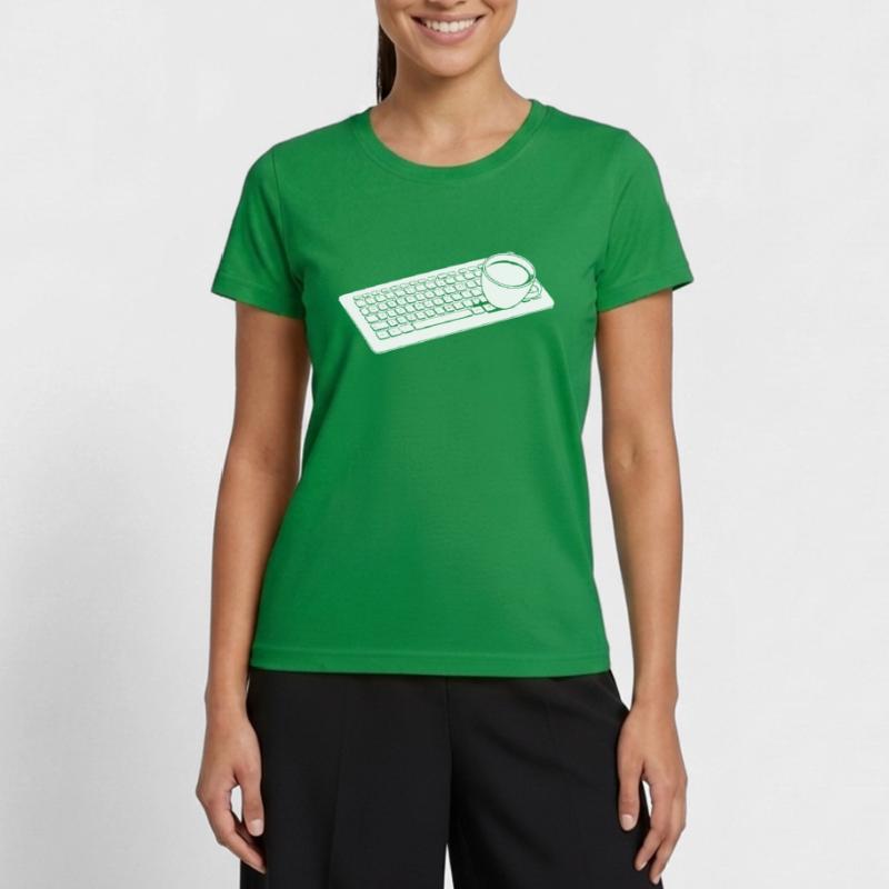 Developer, Coder, Programmer, Coffee Women's Functional T-Shirt