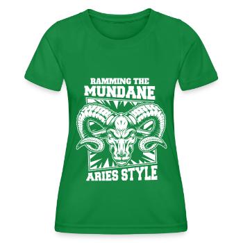 Ram - Women's Functional T-Shirt - kelly green - Front - AI Model Female 172 dark (172cm)