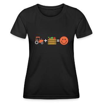Farmer Farmer - Women's Functional T-Shirt - black - Front - AI Model Female 172 light (172cm)