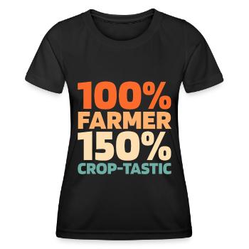 Farmer Farmer - Women's Functional T-Shirt - black - Front - AI Model Female 172 light (172cm)