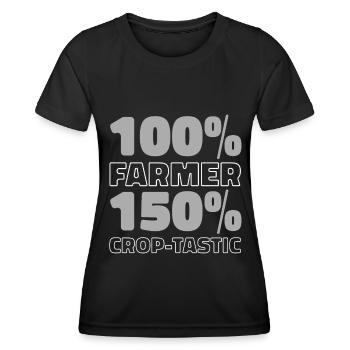 Farmer Farmer - Women's Functional T-Shirt - black - Front - AI Model Female 172 light (172cm)