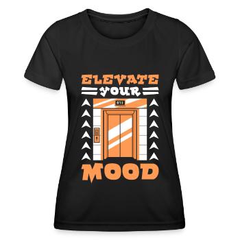Elevator Elevator - Women's Functional T-Shirt - black - Front - AI Model Female 172 light (172cm)