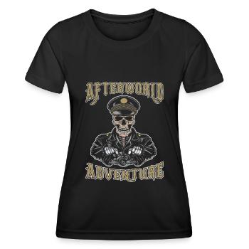 Train Driver Train Driver Afterworld Adventure - Women's Functional T-Shirt - black - Front - AI Model Female 172 light (172cm)