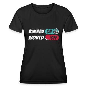 VTT VTT VTT - T-shirt sport Femme - noir - Devant - AI Model Female 172 light (172cm)