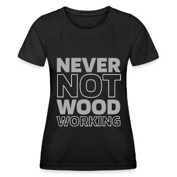 Charpentier Charpentier - T-shirt sport Femme - noir - Devant - AI Model Female 172 light (172cm)