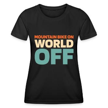 VTT VTT VTT - T-shirt sport Femme - noir - Devant - AI Model Female 172 light (172cm)