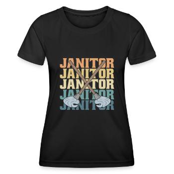 Caretaker - Women's Functional T-Shirt - black - Front - AI Model Female 172 light (172cm)