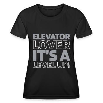 Elevator Elevator - Women's Functional T-Shirt - black - Front - AI Model Female 172 light (172cm)