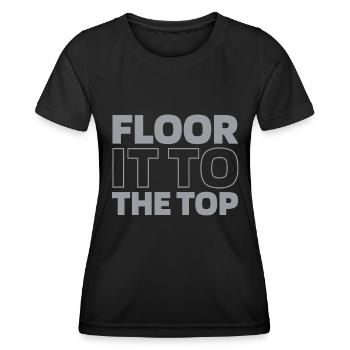 Elevator Elevator - Women's Functional T-Shirt - black - Front - AI Model Female 172 light (172cm)