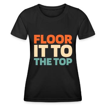 Elevator Elevator - Women's Functional T-Shirt - black - Front - AI Model Female 172 light (172cm)