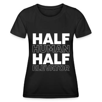 Elevator Elevator - Women's Functional T-Shirt - black - Front - AI Model Female 172 light (172cm)