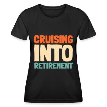 Kreuzfahrt - Frauen Funktions-T-Shirt - Schwarz - Vorne - AI Model Female 172 light (172cm)
