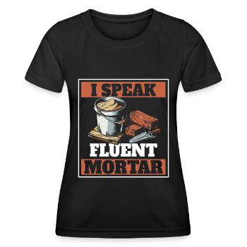 Bricklayer - Women's Functional T-Shirt - black - Front - AI Model Female 172 light (172cm)