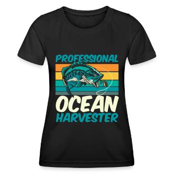 Fisherman - Women's Functional T-Shirt - black - Front - AI Model Female 172 light (172cm)