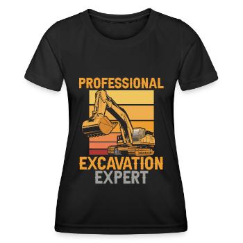 Tow line operators - Women's Functional T-Shirt - black - Front - AI Model Female 172 light (172cm)