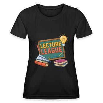 University Lecturer Team - Women's Functional T-Shirt - black - Front - AI Model Female 172 light (172cm)