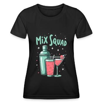 Bartender Bartender Squad - Women's Functional T-Shirt - black - Front - AI Model Female 172 light (172cm)